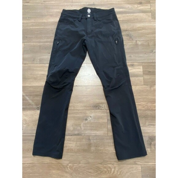 Club Ride Bike Pants Mens S Black Cargo Zipper Pocket Tempest Soft Shell - Picture 1 of 9